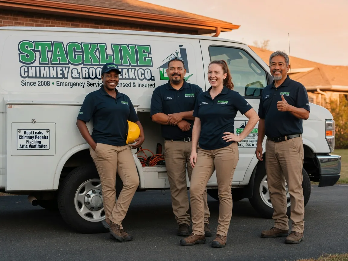 Chimney flashing repair company in Twain Harte, CA